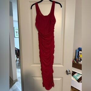 Lulu's Chic Red Long Dress